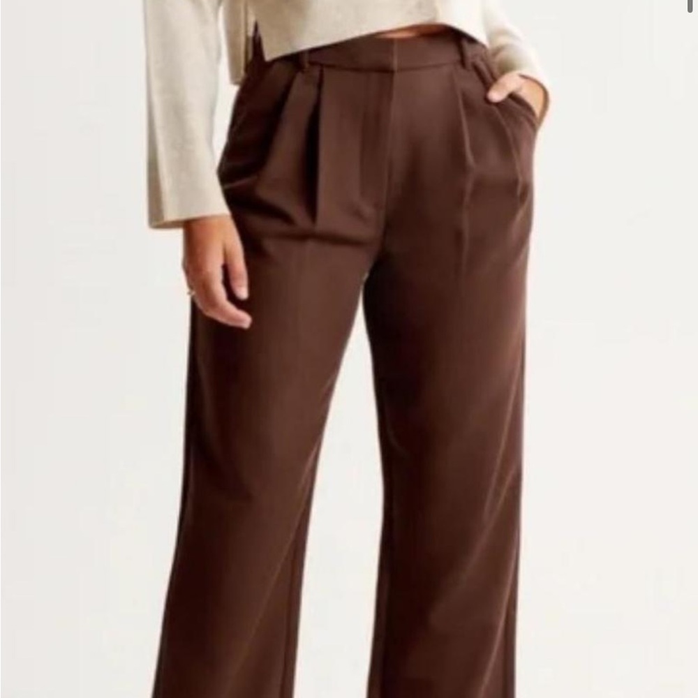 Abercrombie & Fitch tailored straight pant